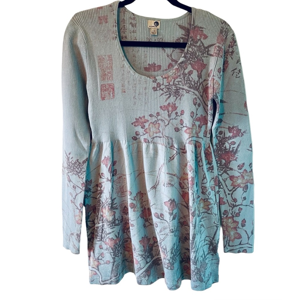 One World long sleeve sweater size Large